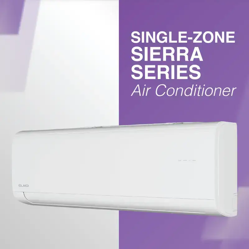 2 Zone 27,000 BTU OLMO Sierra Ductless Mini Split AC Wall Mounted 12k+12k - Image 4