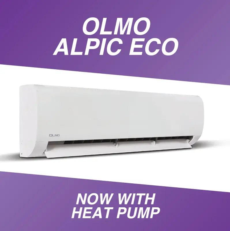 24,000 BTU 230V Ductless Mini Split AC Wall Mounted OLMO Alpic Series Heat Pump - Image 7