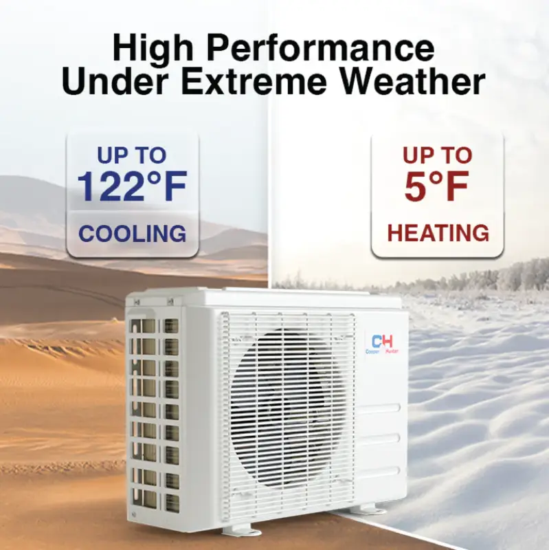 Cooper & Hunter MIA 9,000 BTU Single Zone Wall Mount, 230V, R454B - Ductless Mini Split Air Conditioner Heat Pump - Image 9