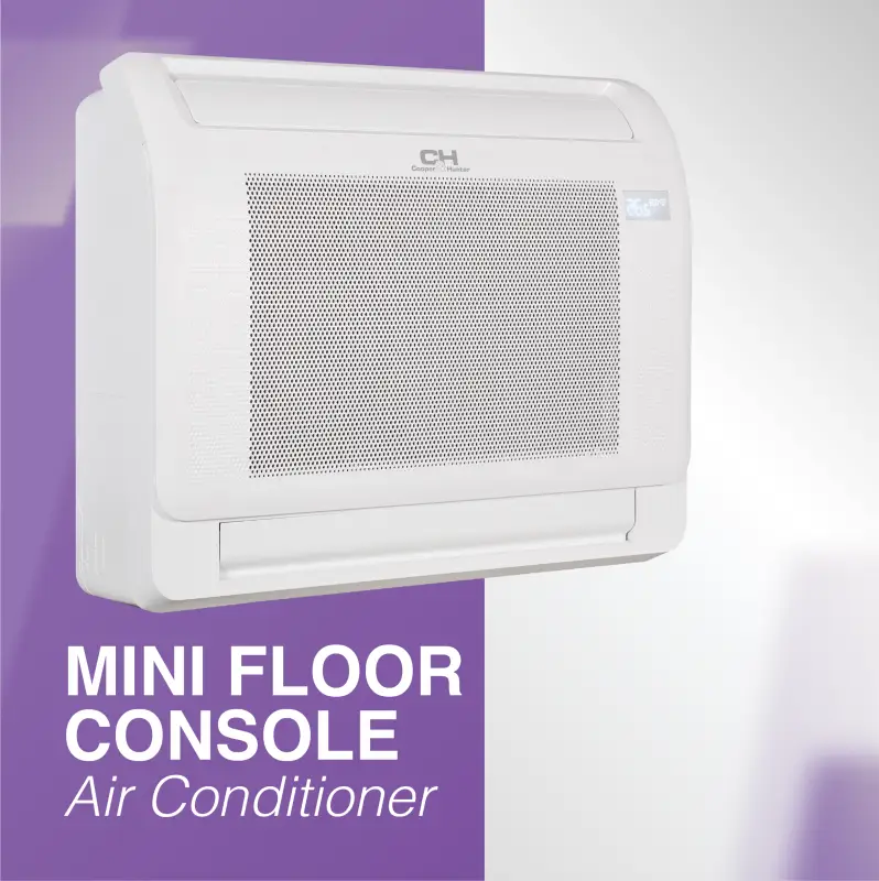 Cooper & Hunter 9,000 BTU Single Zone Mini Floor Console, 230V, R454B - Ductless Mini Split Air Conditioner Heat Pump - Image 4