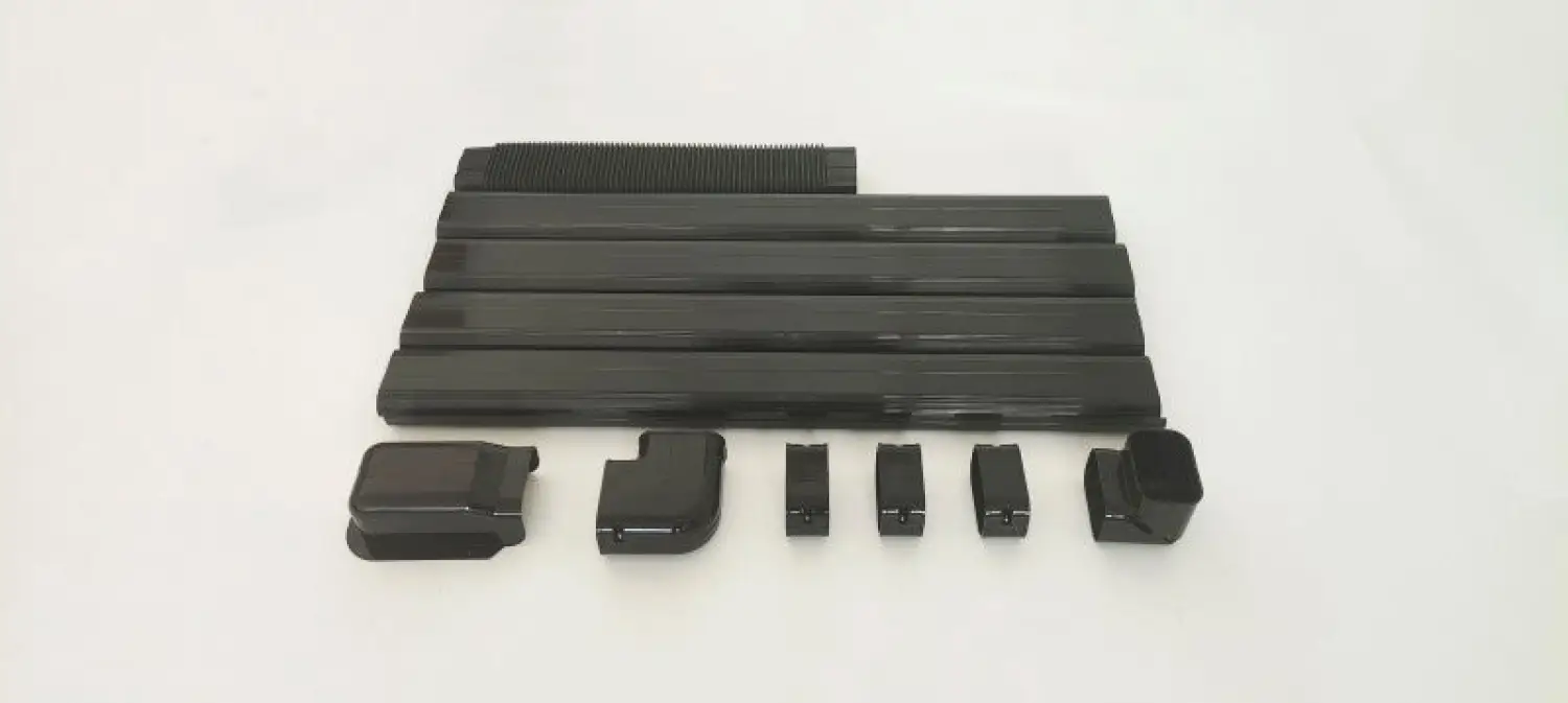 Armbridge 13FT PVC Decorative Line Set Cover Kit for Ductless Mini Split Air Conditioners, Heat Pumps, and Inverters systems (BLACK) - Image 3