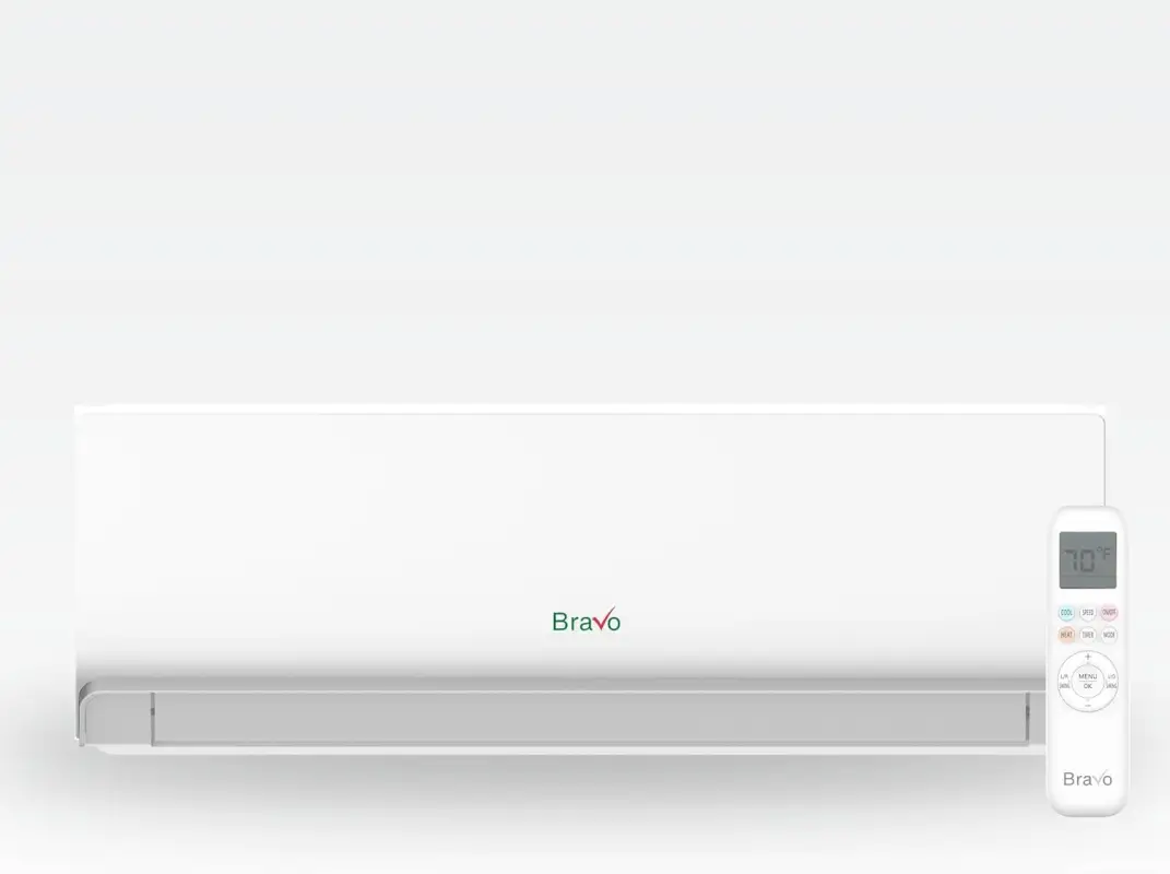 2 zone 42,000 BTU BRAVO Ductless Mini Split AC Wall Mounted 24k+24k - Image 6