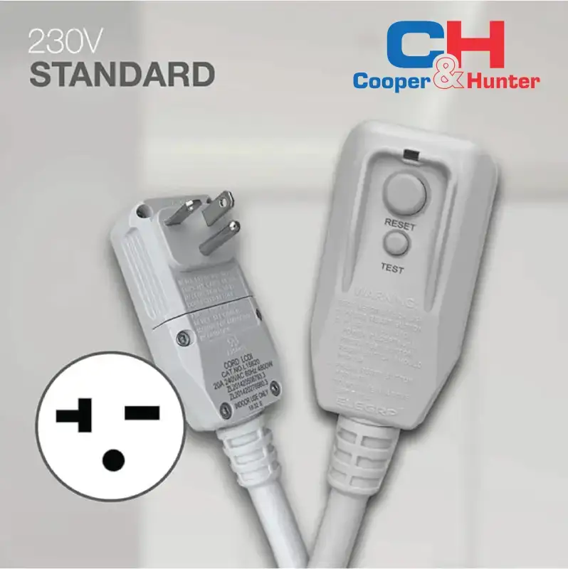 Cooper & Hunter 15,000 BTU PTAC Air Conditioner, Heat Pump, Heating And Cooling w/ Electric Cord and Remote - Image 5