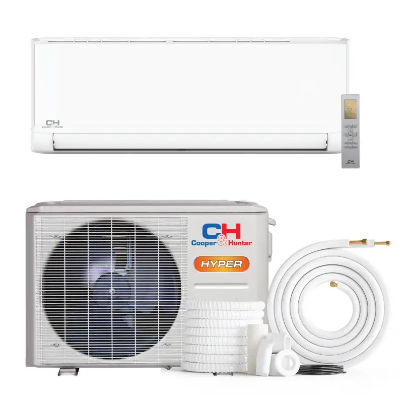 Cooper & Hunter Olivia Hyper Heat 12,000 BTU Single Zone Wall Mount, 230V, R454B - Ductless Mini Split Air Conditioner Heat Pump