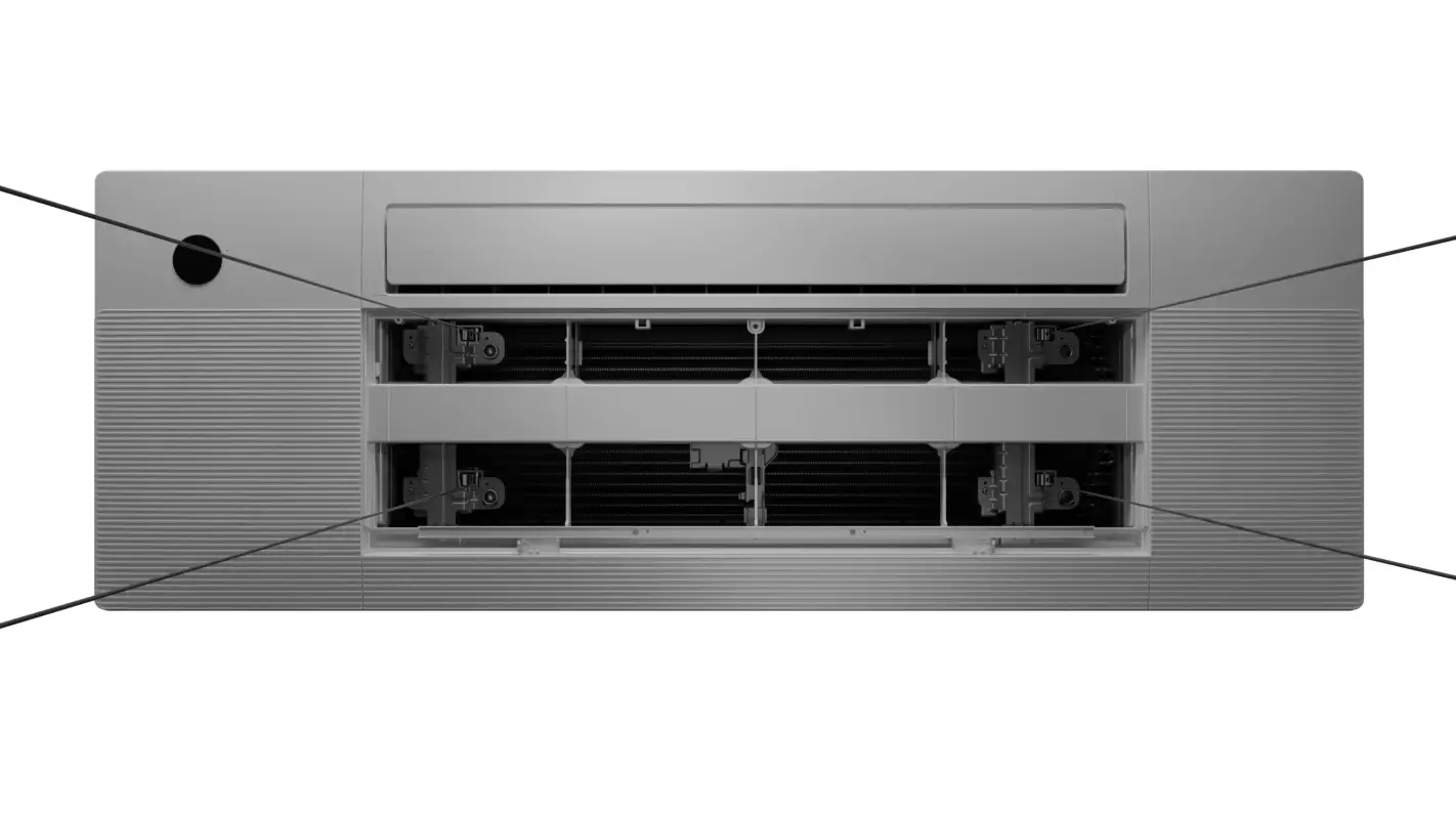 Cooper & Hunter 12,000 BTU Indoor One-Way Cassette, 230V, R454B - Ductless Mini Split Air Conditioner Heat Pump - Image 4