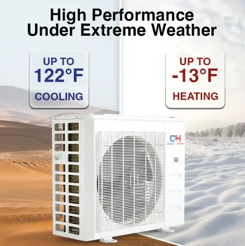 Cooper & Hunter Olivia Midnight 12,000 BTU Single Zone Wall Mount, 115V, R454B - Ductless Mini Split Air Conditioner Heat Pump - Image 4