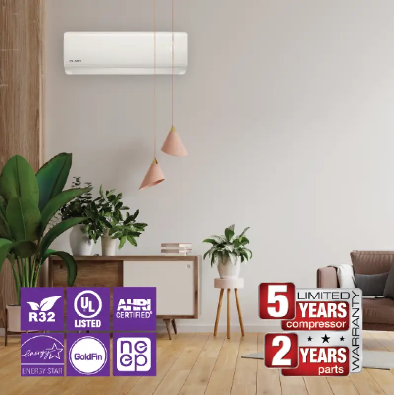 36,000 BTU 230V Ductless Mini Split AC Wall Mounted OLMO Sierra Series Heat Pump - Image 8