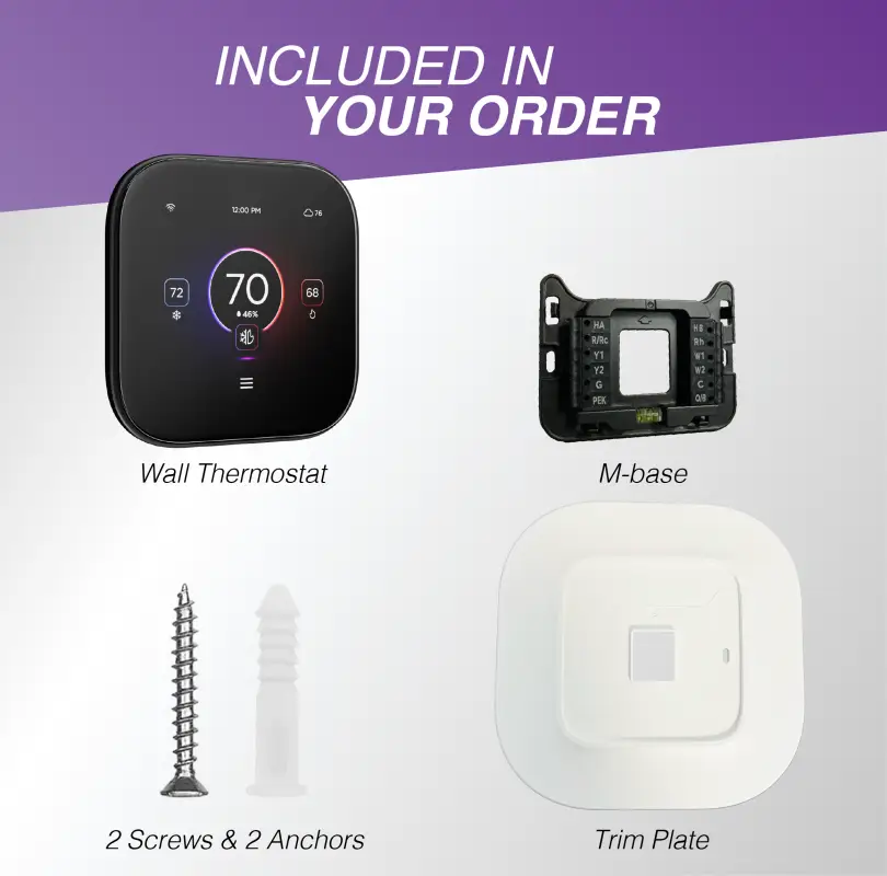 Cooper & Hunter Wired Thermostat with 3.95" Touch Display - Image 4